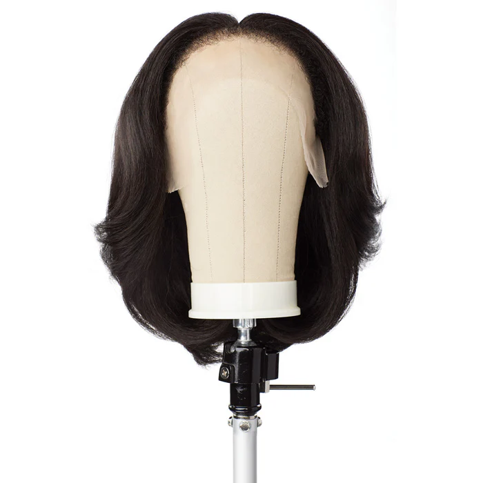 Sensationnel Curls Kinks Glueless HD 13x6 Lace Front Wig - 13x6 KINKY LAYERED BLOW OUT 14" - Kinky Edges - Image 5