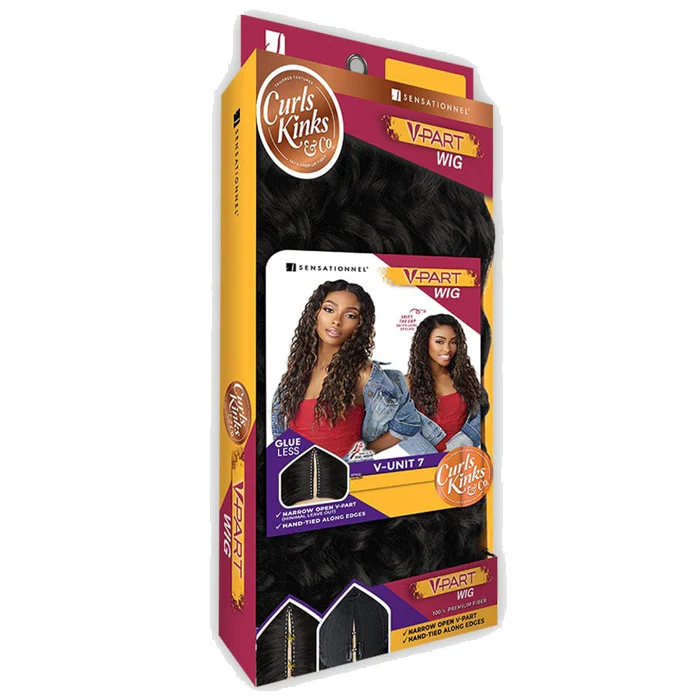 Sensationnel Curls Kinks Glueless V-Part Wig - V-UNIT 7 - Image 6