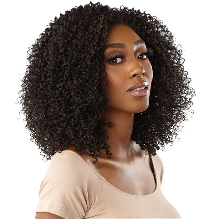 Sensationnel Curs Kinks & Co Glueless Kinky Edges 13x6 HD Lace Front Wig - 13x6 KINKY COILY 16" - Image 2