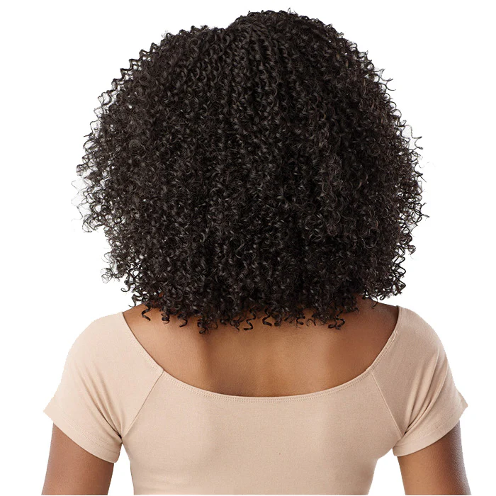 Sensationnel Curs Kinks & Co Glueless Kinky Edges 13x6 HD Lace Front Wig - 13x6 KINKY COILY 16" - Image 4