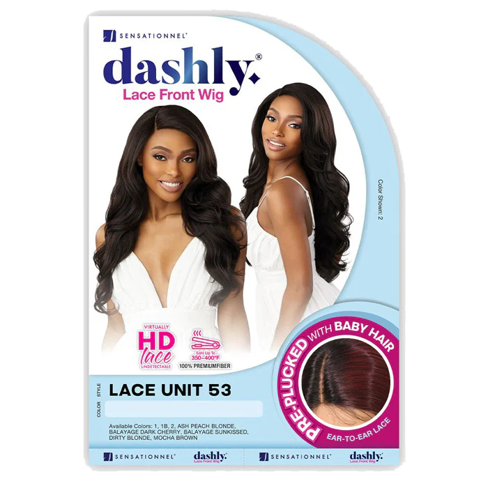 Sensationnel Dashly HD Deep Lace Parting Front Wig - LACE UNIT 53 - Image 4