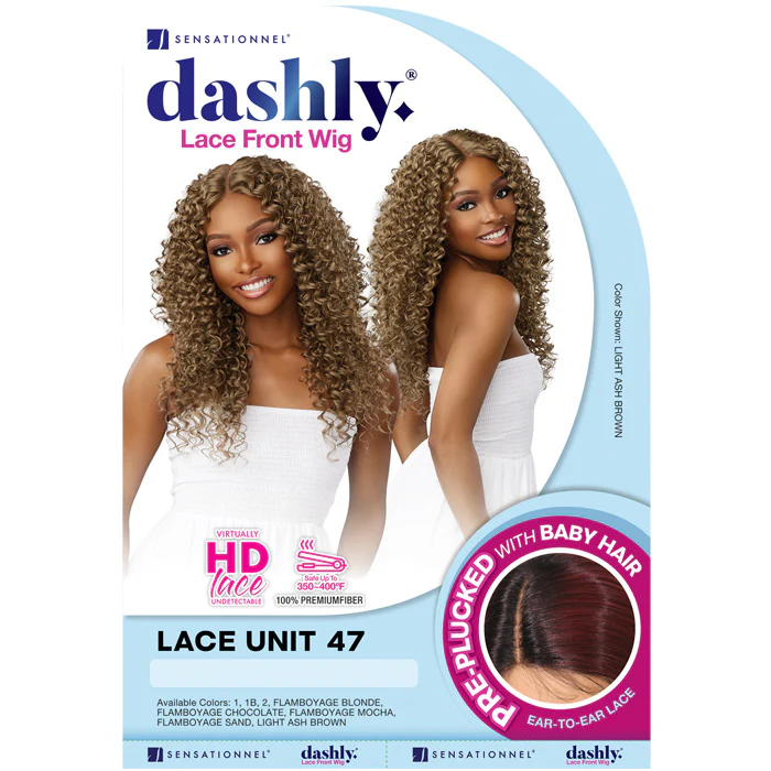 Sensationnel Dashly HD Deep Parting Lace Front Wig - LACE UNIT 47 - Image 4