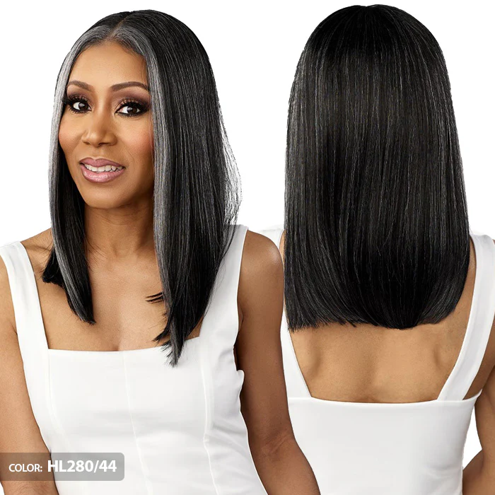 Sensationnel Dashly Salt & Pepper HD 4" Deep Lace Parting Front Wig - SP LACE UNIT 5 - Image 5
