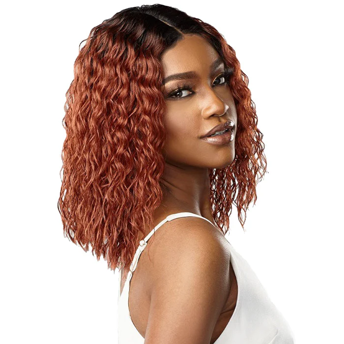 Sensationnel Dashly Wet & Wavy Style HD Deep PartIng Lace Front Wig - LACE UNIT 17 - Image 2