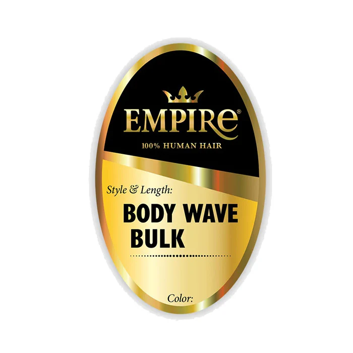 Sensationnel Empire 100% Human Hair Braids - BODY WAVE BULK 14/18/22" - Image 2