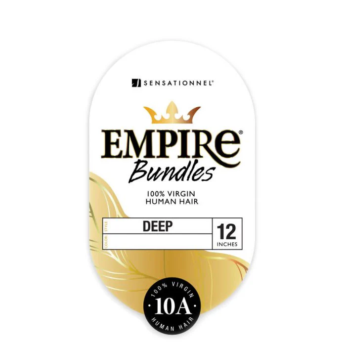 Sensationnel Empire Bundles 100% Virgin Human Hair Weave - DEEP 10"-28" - Image 2