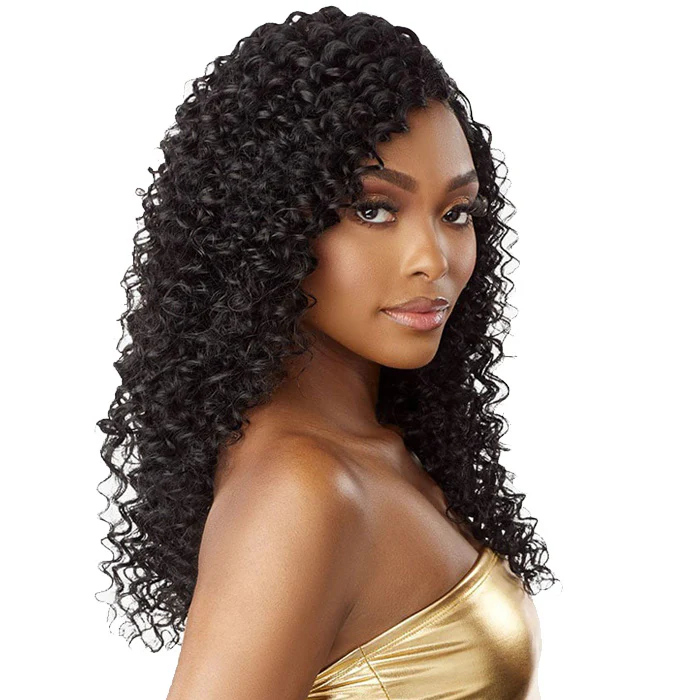 Sensationnel Empire Bundles Multi Pack 100% Human Hair Weave and 4x4 HD Lace Closure - DEEP 10-22" - Image 3