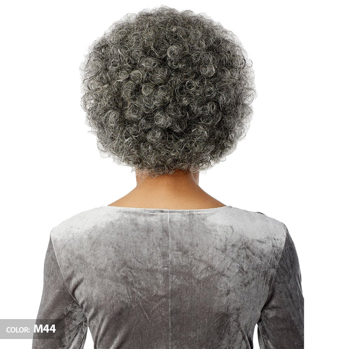 Sensationnel Empire Wig Salt & Pepper 100% Human Hair Full Wig - BLISS - Image 3