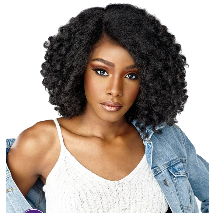Sensationnel Empress Curls Kinks & Co Textured Deep Parting Lace Front Wig - ROLE MODEL