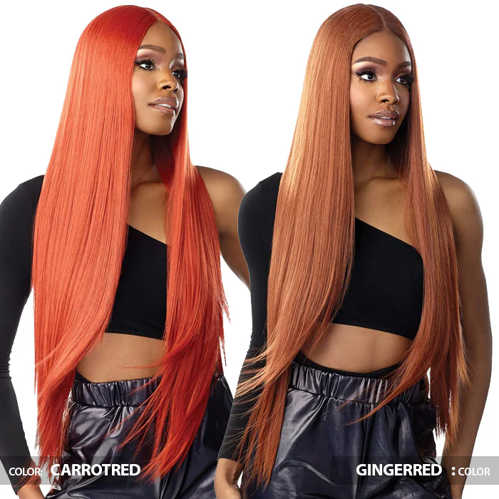 Sensationnel Empress Shear Muse HD Deep Parting Lace Front Wig - SALISHA - Red Krush - Image 4