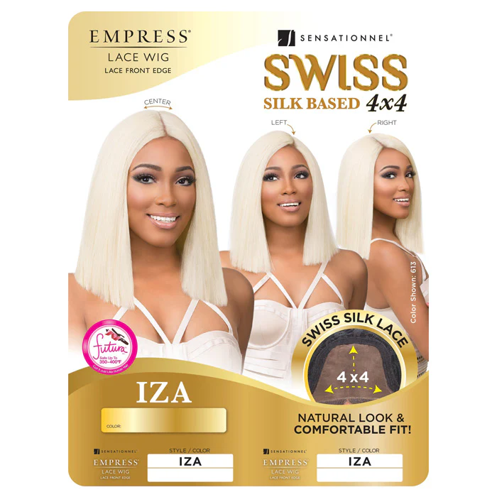 Sensationnel Empress Swiss Silk Based 4X4 Lace Front Wig - IZA - Image 7