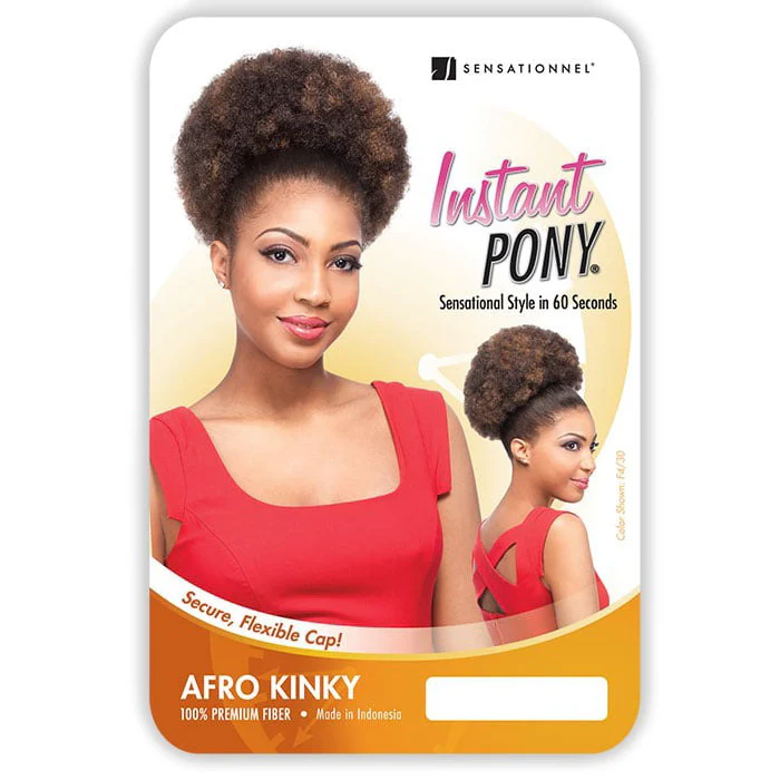 Sensationnel Instant Pony Drawstring Ponytail - AFRO KINKY - Image 6