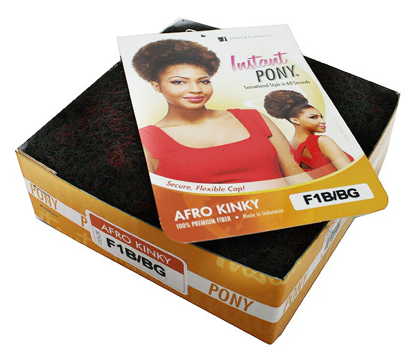 Sensationnel Instant Pony Drawstring Ponytail - AFRO KINKY - Image 8