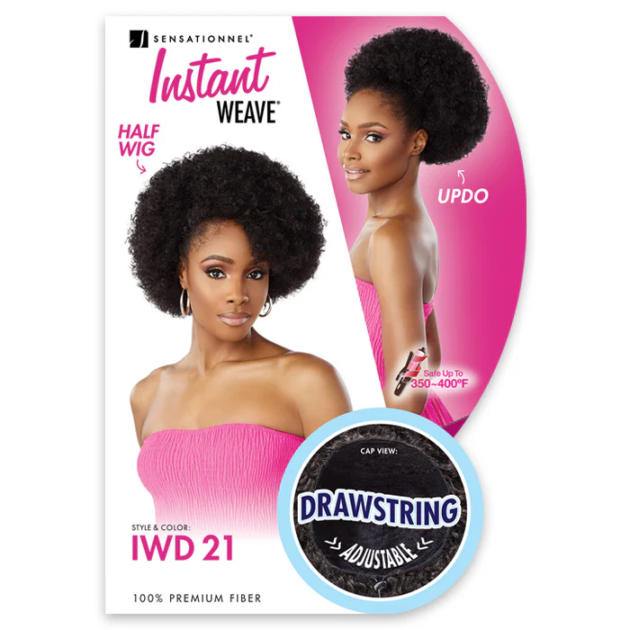 Sensationnel Instant Weave Half Wig / Updo Drawstring Ponytail - IWD 21 - Image 5