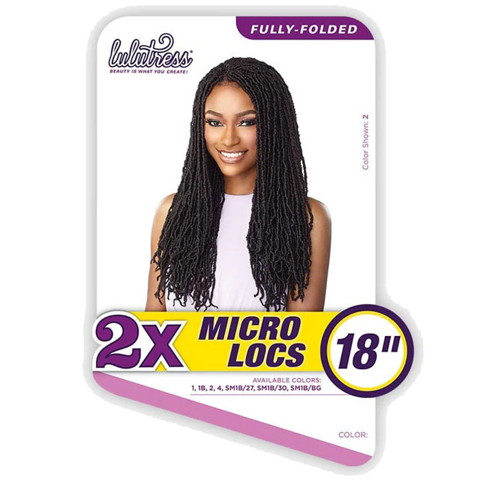 Sensationnel Lulutress Crochet Braid 2X MICRO LOCS 18" - Image 5
