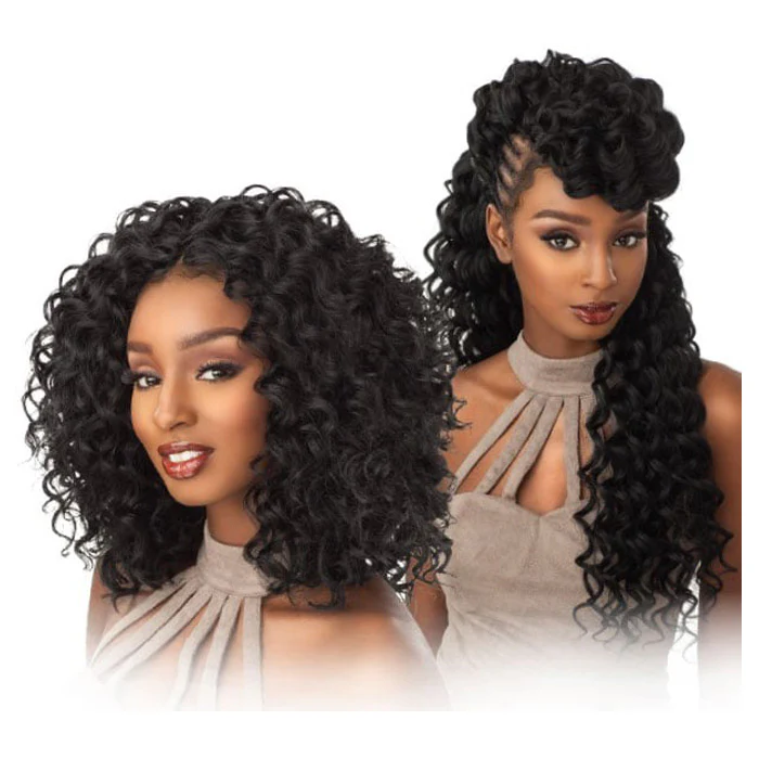 Sensationnel Lulutress Crochet Braid - DEEP WAVE 18" - Image 4