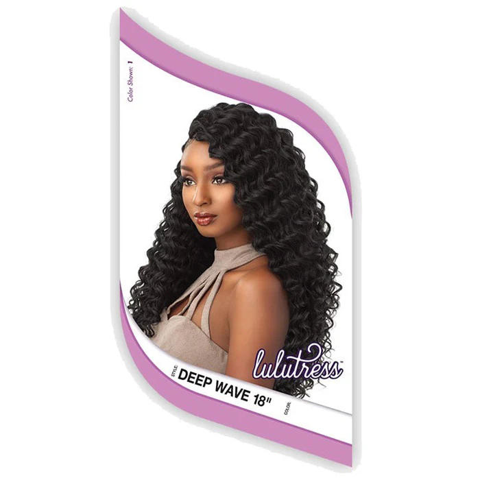 Sensationnel Lulutress Crochet Braid - DEEP WAVE 18" - Image 5
