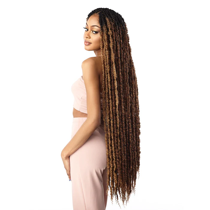 Sensationnel Lulutress Pre-Looped Crochet Braid - BUTTERFLY LOCS 36" - Image 4