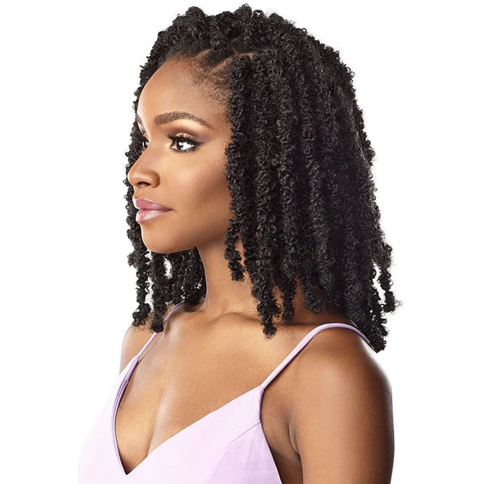 Sensationnel Lulutress Pre-Looped Crochet Braids 1 Pack Style - 3X BUTTERFLY LOCS BOB 8/10/12 - Image 3