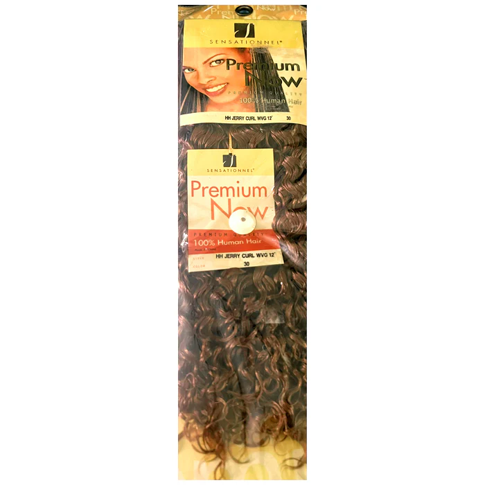 Sensationnel Premium Now 100% Human Hair Weave - JERRY CURL WVG 12" - Image 2