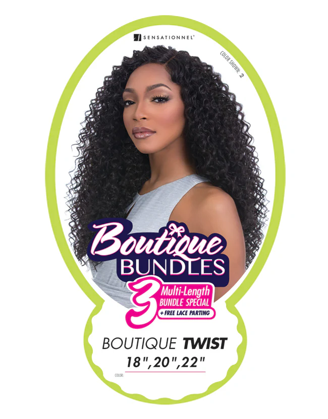 Sensationnel Premium Too Boutique Bundles Weave + Closure - BOUTIQUE TWIST 18-22" - Image 2
