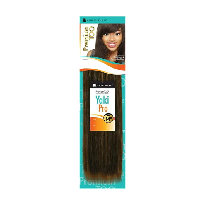 Sensationnel Premium Too Human Hair Blend Weave - YAKI PRO 10-18" - Image 4