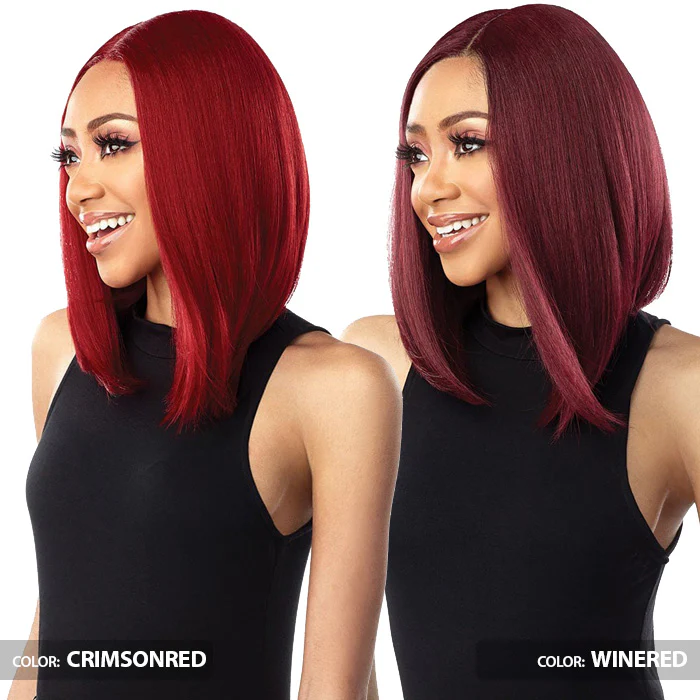 Sensationnel Shear Muse Empress HD Deep Parting Lace Front Wig - KIMORA - Red Krush - Image 3