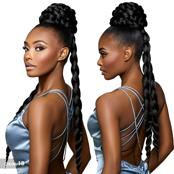 Sensationnel Shear Muse Glamora Drawstring Cap Ponytail Bun - GLAM UPDO UNIT 3 - Image 3