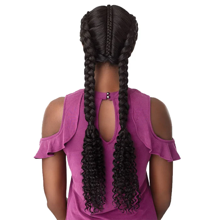 Sensationnel Synthetic Cloud 9 Vixen Swiss Lace Wig - BOHEMIAN DUTCH BRAID - Image 4