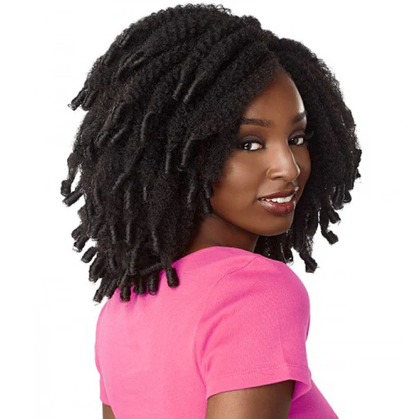 Sensationnel Synthetic Lulutress Crochet Braid - 3X KINKY ROD CURL 9 Inch - Image 2