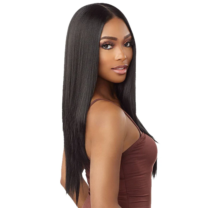 Sensationnel What Lace Glueless Human Hair Blend 13X6 HD Lace Front Wig - MARIELLA 26"
