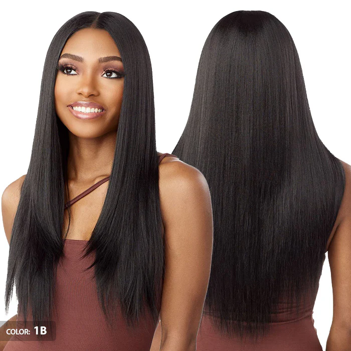 Sensationnel What Lace Glueless Human Hair Blend 13X6 HD Lace Front Wig - MARIELLA 26" - Image 5