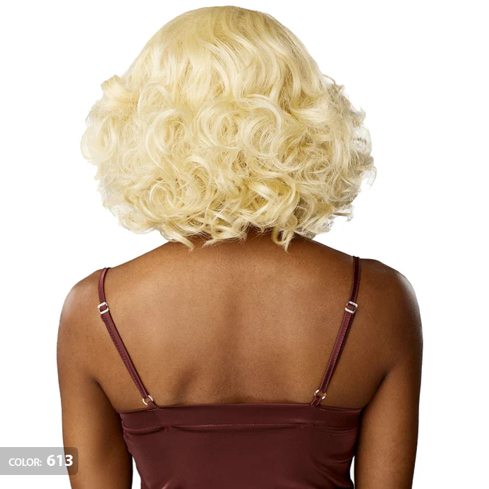Sensationnel What Lace Glueless Human Hair Blend 13X6 HD Lace Front Wig - TALISA 12" - Image 5