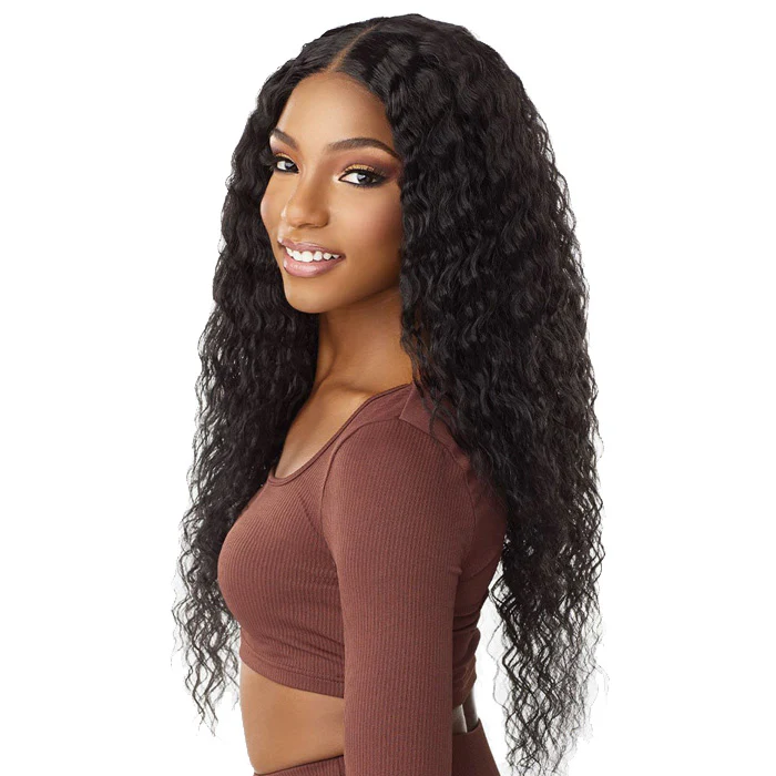 Sensationnel What Lace Human Hair Blend 13x6 HD Lace Front Wig - EZRA 28" - Image 2