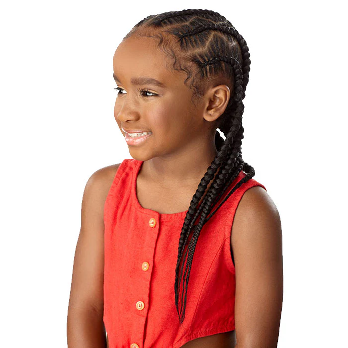 Sensationnel X Pression Crochet Braids - 3X KIDS PRE-STRETCHED 28" - Image 3