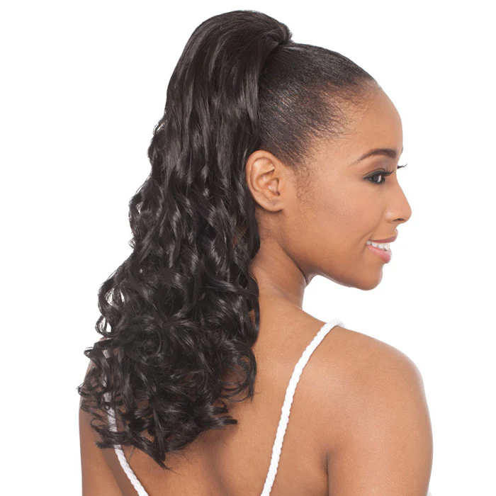 Freetress Equal Drawstring Ponytail - YAKY STRAIGHT 18 - Image 2