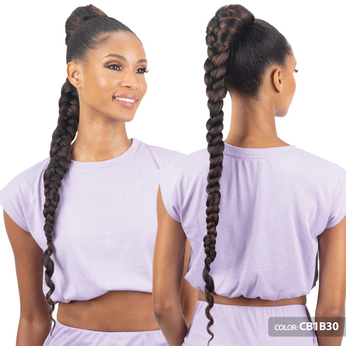 Shake N Go Equal Goddess Box Drawstring Ponytail - JUMBO BRAID GODDESS PONYTAIL 30" - Image 6