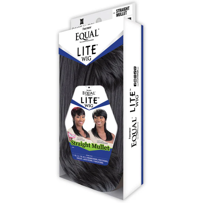 Shake N Go Equal Lite Retro Style Full Wig - STRAIGHT MULLET - Image 8