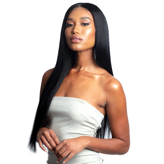 Shake N Go Glossy 100% Virgin Remy Hair Weave - STRAIGHT (Multi Length) 3 Pcs - Image 2