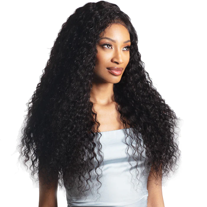 Shake N Go Glossy 100% Virgin Remy Hair Wet and Wavy Weave - DEEP WAVE (Multi Length) - Image 3