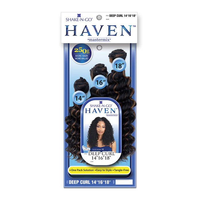 Shake N Go Haven Mastermix Weave - 3X DEEP CURL 14/16/18" - Image 3