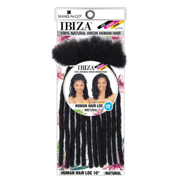 Shake N Go Ibiza 100% Natural Virgin Human Hair Braids - HUMAN HAIR LOC 8/10/12/14" - Image 4
