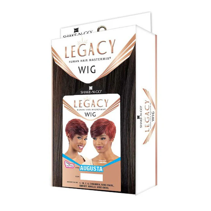 Shake N Go Legacy Human Hair Blend Full Wig - AUGUSTA - Image 5