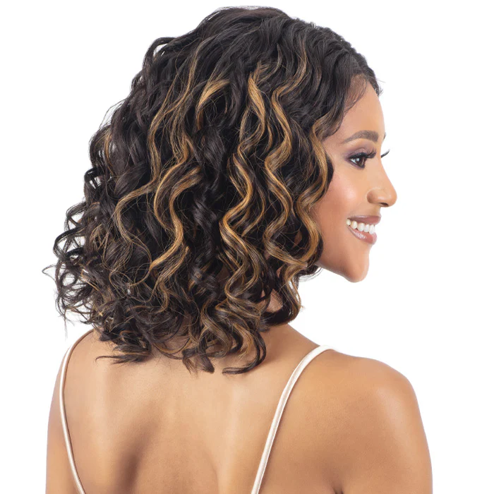 Shake N Go Legacy Human Hair Mastermix HD Deep Lace Parting Front Wig - FLORA - Image 6