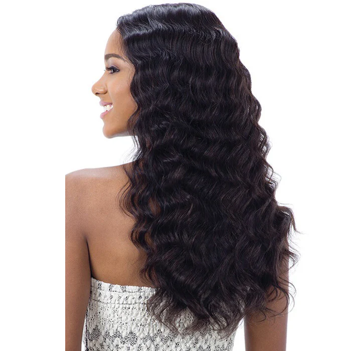 Shake-N-Go Naked 100% Brazilian Natural Human Hair Frontal Lace Wig FRONTAL LACE NATURAL 301 - Image 2