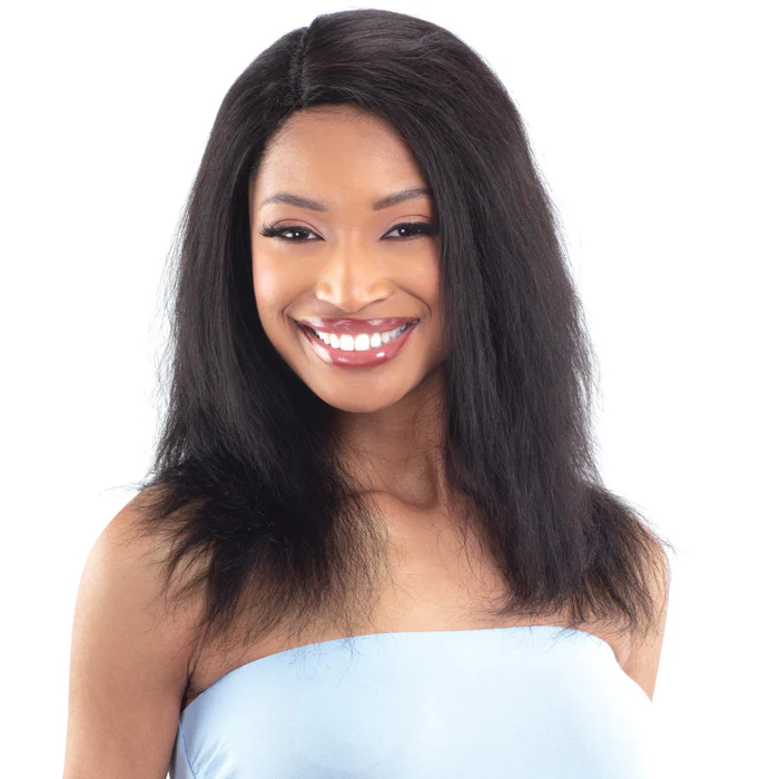Shake N Go Naked Nature 100% Human Hair Side Lace Part Wig - LILY 20" - Wet & Wavy - Image 2
