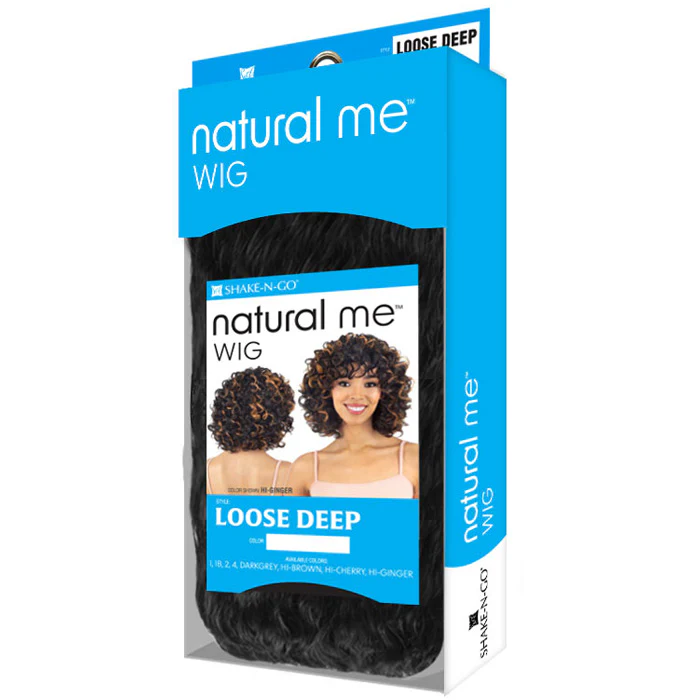 Shake N Go Natural Me Full Wig - LOOSE DEEP - Image 6