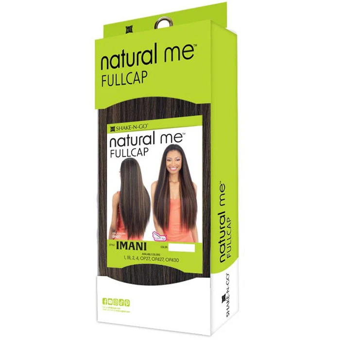 Shake N Go Natural Me Full Cap Wig - IMANI - Image 4