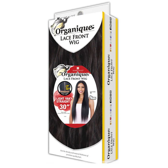 Shake N Go Organique 5" Deep Parting Lace Front Wig - LIGHT YAKY STRAIGHT 30" - Image 3