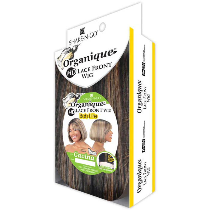Shake N Go Organique HD 5" Deep Parting Lace Front Wig - GAVINA - Bob Life - Image 6